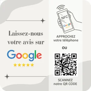 Plaque NFC Avis Google My Business - Corporate